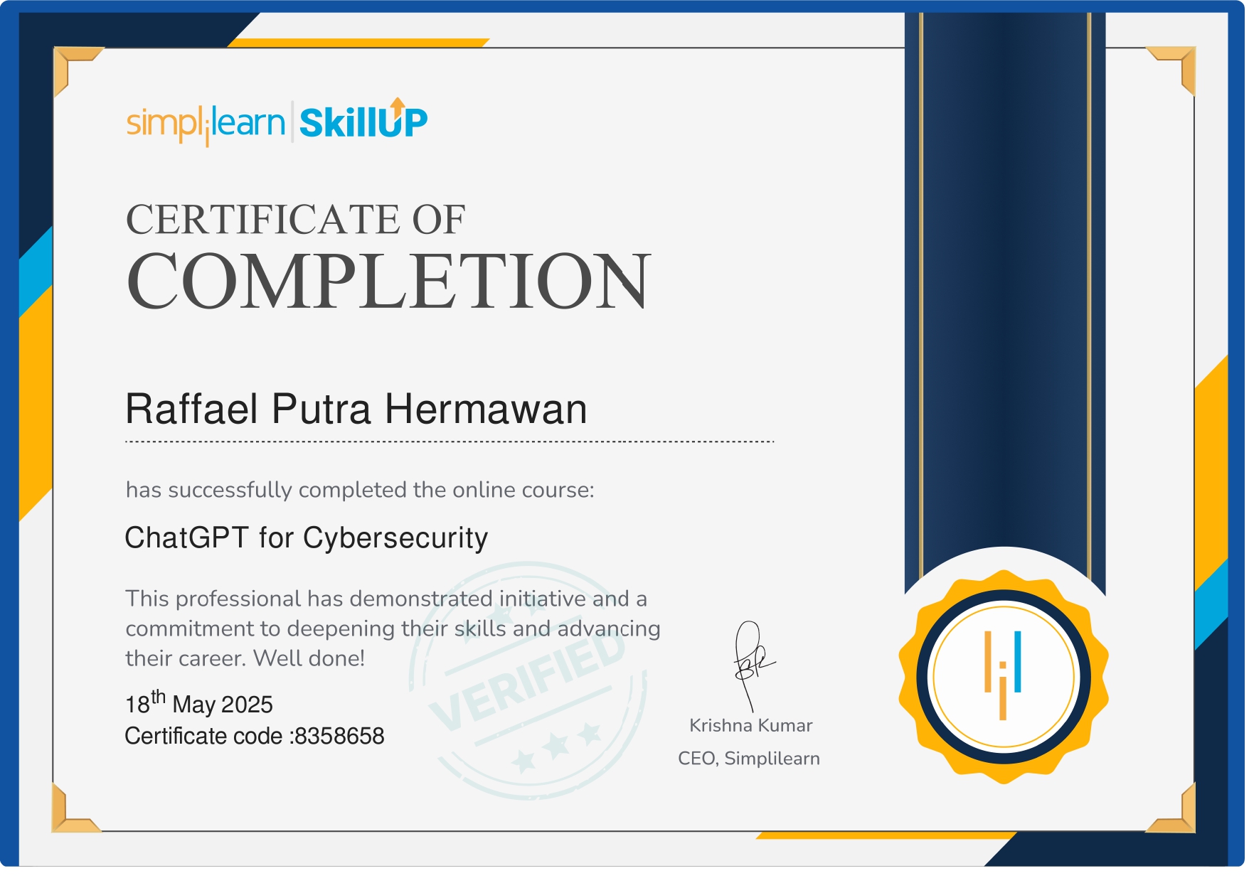 Certificate 4