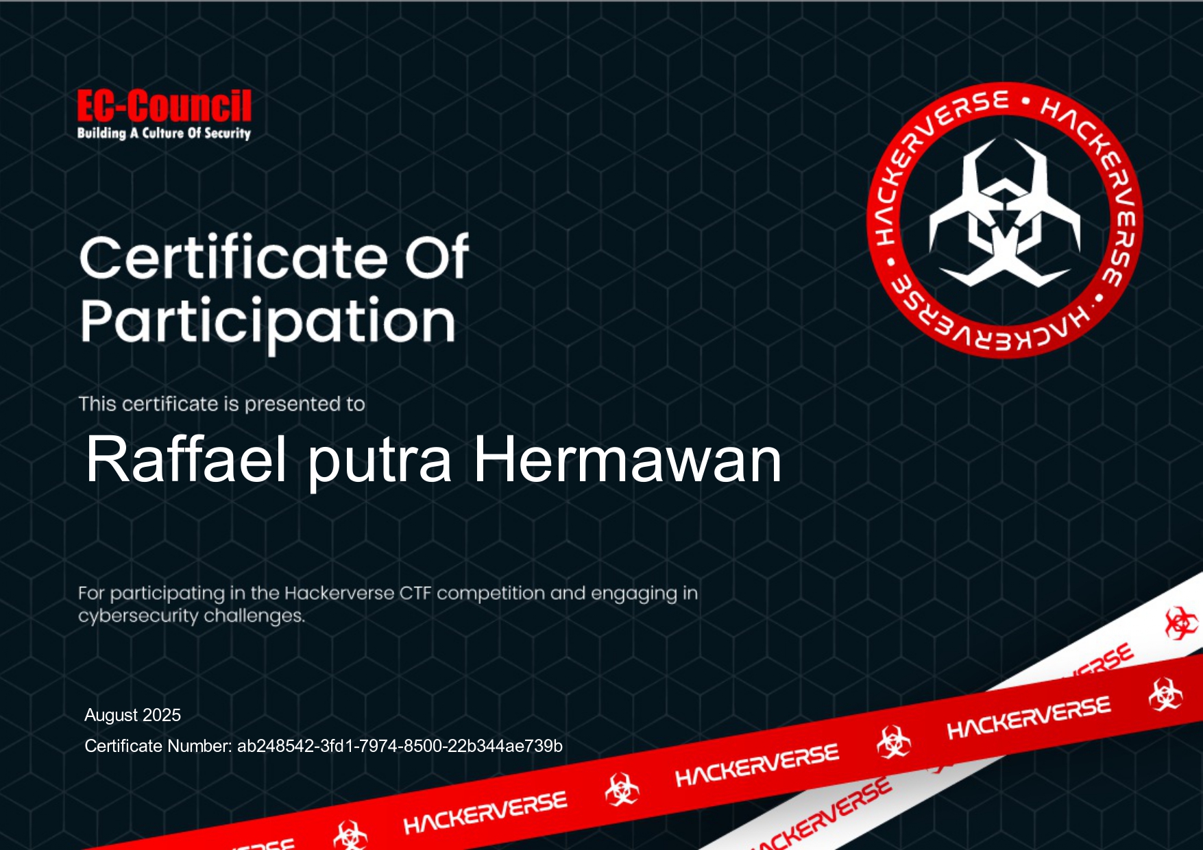 Certificate 22