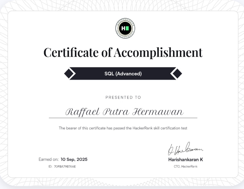 Certificate 26